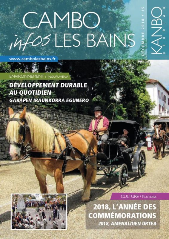 Bulletin Municipal 15 Cambo Decembre 2018
