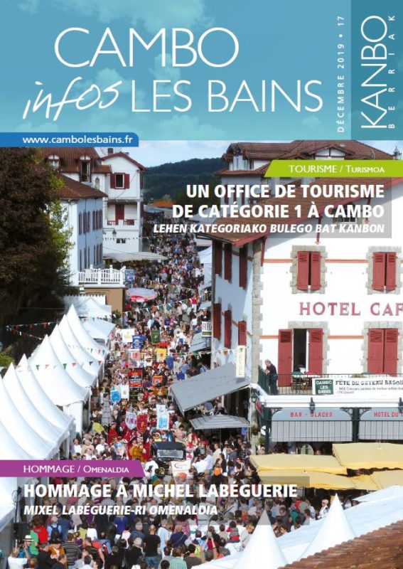 Couv Bulletin N17 Décembre 2019 Cambo Les Bains