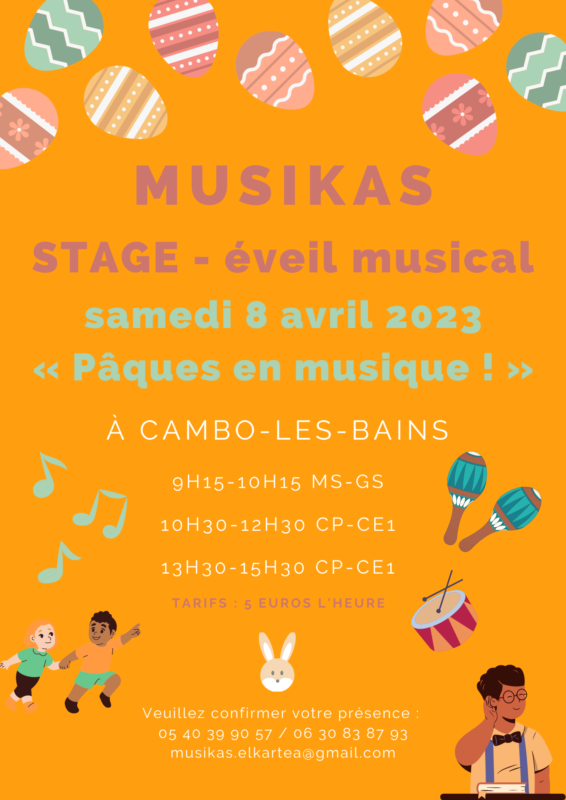 Stage éveil Musical