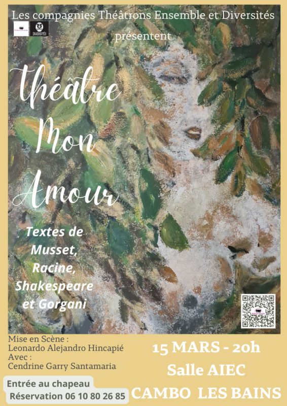 Cambo Theatre Mon Amour Affiche