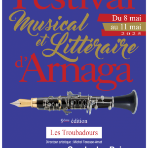 Affiche Festival Musical Arnaga 2025