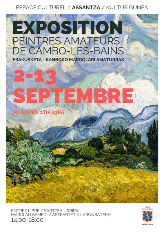 Expo Peintres De Cambo Septembre 25