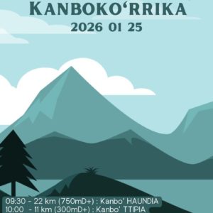 Affiche évènement Course à Pied Compétition Paysage Montagne Plein Air