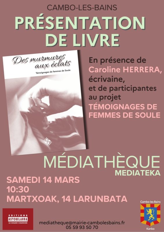 Affiche Rencontre Astobelarra A4