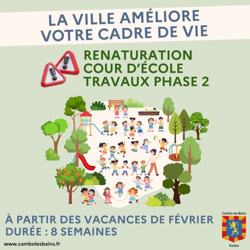 Renaturation Cour D'école Rs