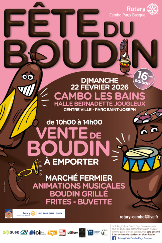 Rotary Fête Du Boudin 16ème Edition Affiche Png