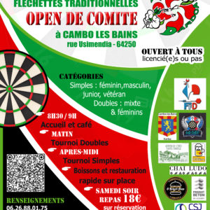 Affiche Open Kanbo 18 Et 19 Avril 2026
