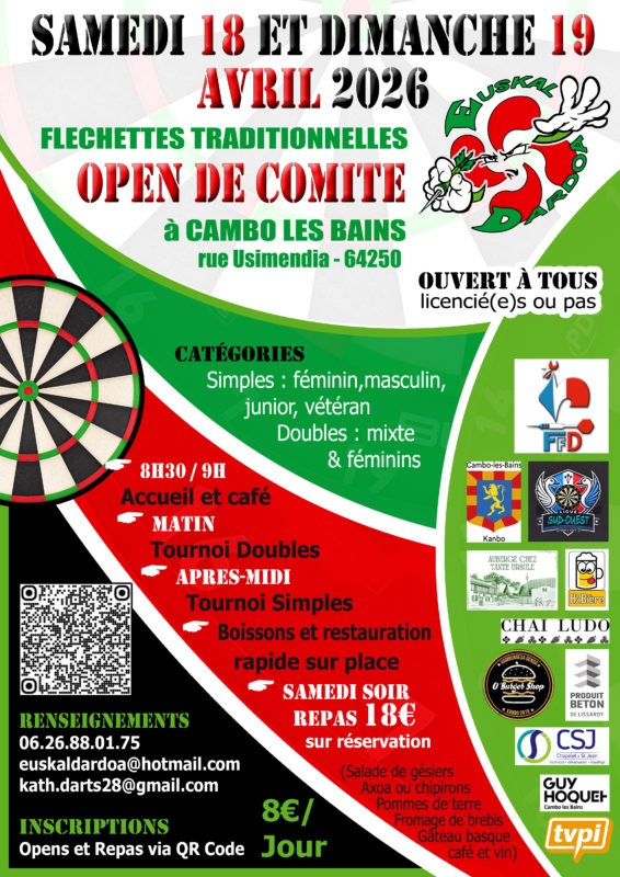 Affiche Open Kanbo 18 Et 19 Avril 2026