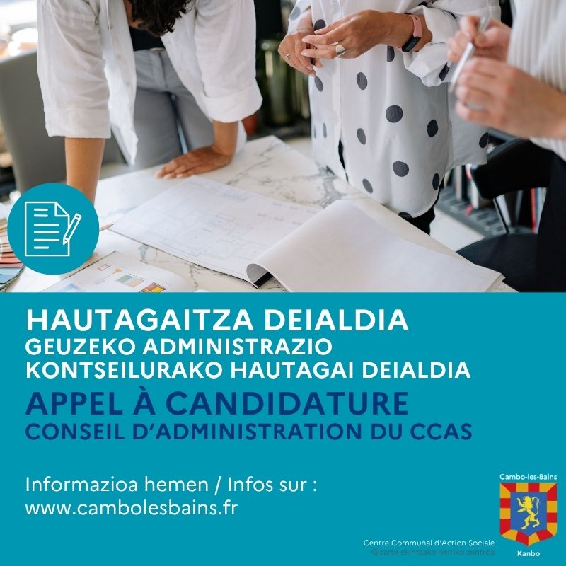 Appel à Candidature Ccas