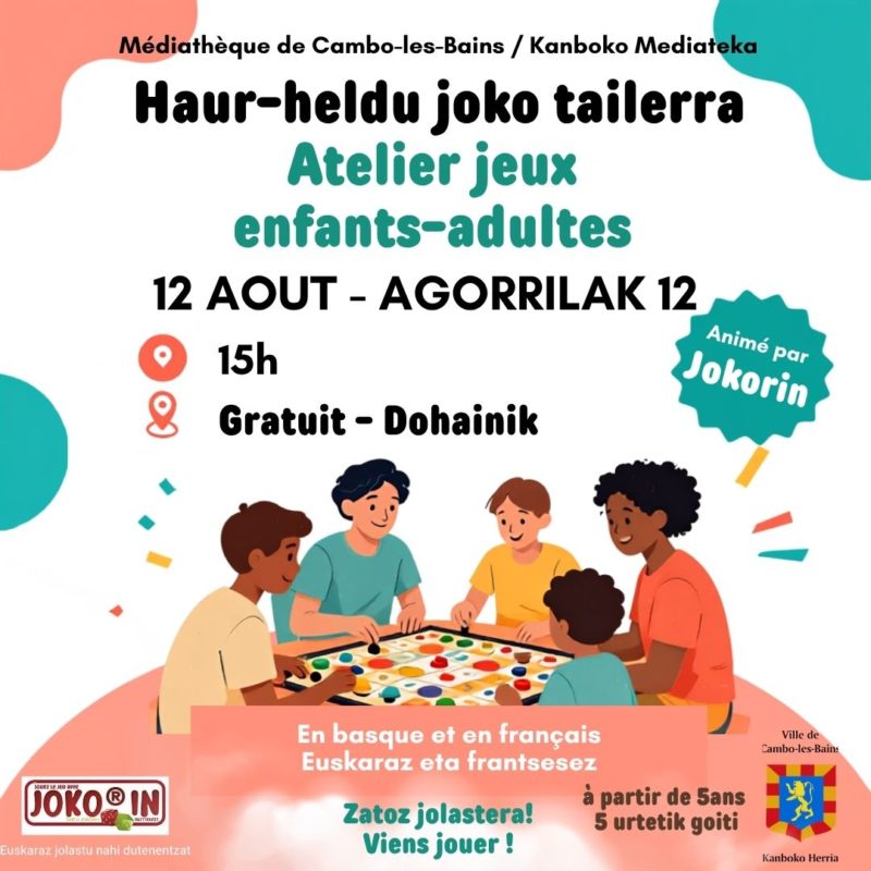 Atelier Jx Adultes Enfants 12.08