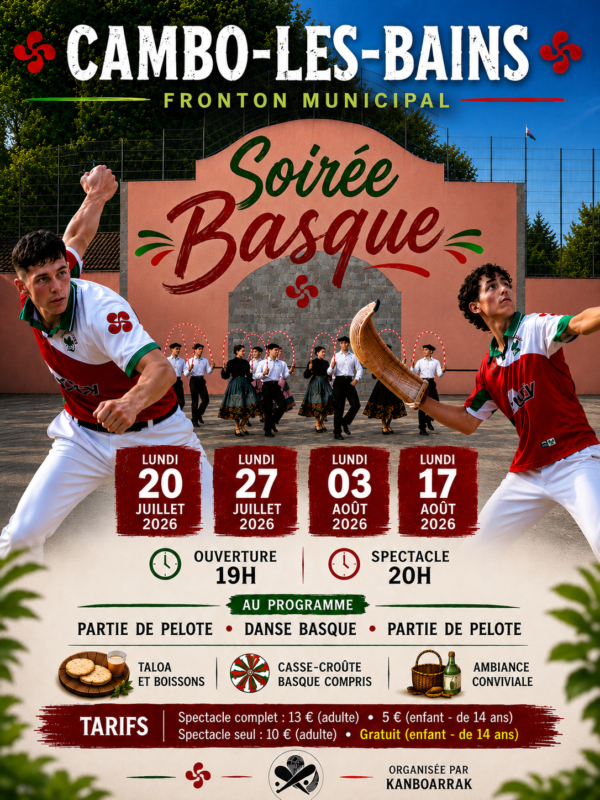 Soirée Basque Kanboarrak